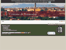Tablet Screenshot of comunepomarance.it